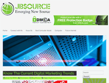 Tablet Screenshot of jbsource.org